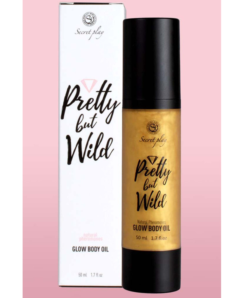 Huile corporel illuminatrice haute performance Pretty But Wild 